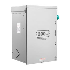 200A Generator Transfer Switch 48000W Manual Transfer Switch 120/240V