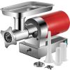 VEVOR 1.5 HP, 1100 Watt Electric Meat Grinder with 2 Grinding Plates and Sausage Kit