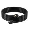 50A Generator Extension Cord 25 ft 250V NEMA 6-50P to 6-50R 12500W Power Cable