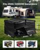 Generator Cover Universal Waterproof Cover 420D for 3500-12000W 34x26x21in