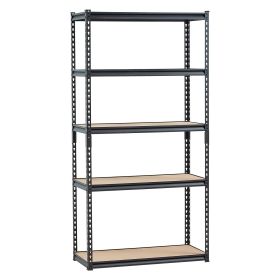 Storage Shelves 16" D x 36" W x 71.4" H 5-tier Garage Storage Shelving