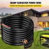 VEVOR 40Ft 50Amp Generator Extension Cord 6 Gauge STW 6/3+8/1 Generator Cord Generator Power Cord N14-50P to Bare Wire Cut Wire Cord Extension Power C