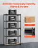 Storage Shelves 16" D x 32" W x 62.8" H 5-tier Garage Storage Shelving