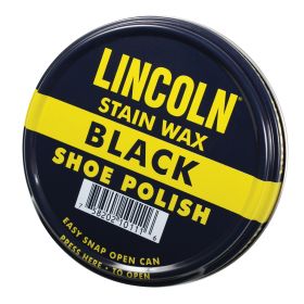 Lincoln U.S.M.C. Stain Wax Shoe Polish (Color: Black)