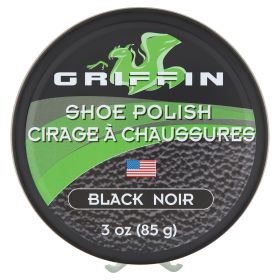 Griffin Shoe Polish – 3 oz. (Color: Black)
