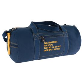 Rothco Canvas Equipment Bag (Color: Navy Blue, size: 24 Inches)