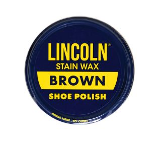 Lincoln U.S.M.C. Stain Wax Shoe Polish (Color: Brown)