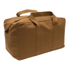 Rothco Canvas Parachute Cargo Bag (Color: Work Brown)