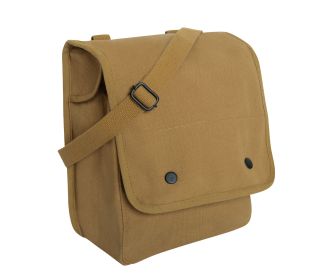 Rothco Canvas Map Case Shoulder Bag (Color: Coyote Brown)