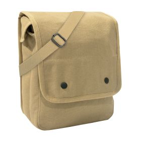 Rothco Canvas Map Case Shoulder Bag (Color: Khaki)