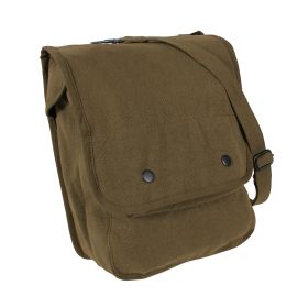 Rothco Canvas Map Case Shoulder Bag (Color: Olive Drab)
