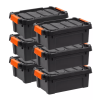 Heavy Duty Plastic Storage Bin with Durable Lid