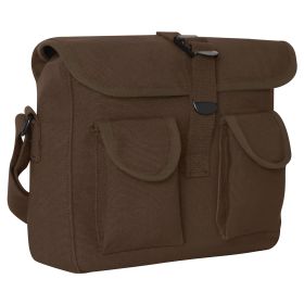 Rothco Canvas Ammo Shoulder Bag (Color: Earth Brown)