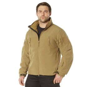 Rothco 3-in-1 Spec Ops Soft Shell Jacket (Color: Coyote Brown, size: S)