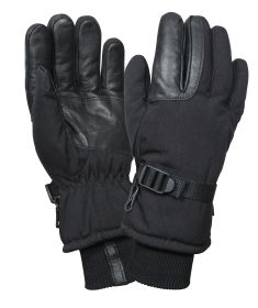 Rothco Cold Weather Insulated Gloves (Color: Black, size: S)