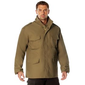 Rothco M-65 Field Jacket (Color: Coyote Brown, size: S)