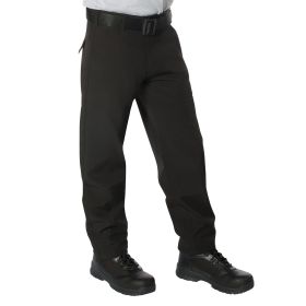 Rothco Active Flex Soft Shell Pant (Color: Black, size: 28W x 30L)