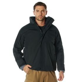 Rothco All Weather 3-In-1 Jacket (Color: Black, size: S)