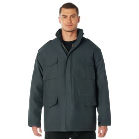 Rothco M-65 Field Jacket (Color: Gunmetal Grey, size: S)