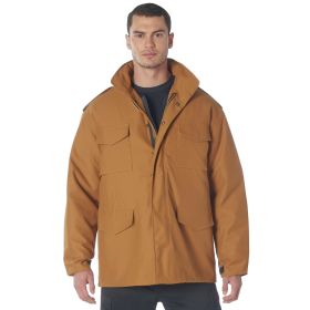 Rothco M-65 Field Jacket (Color: Work Brown, size: S)