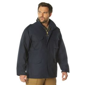 Rothco M-65 Field Jacket (Color: Midnight Navy Blue, size: M)
